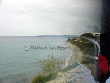 Anzac Cove from the coach